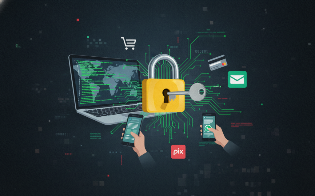 Compras online seguras: evite golpe do Pix e cartão