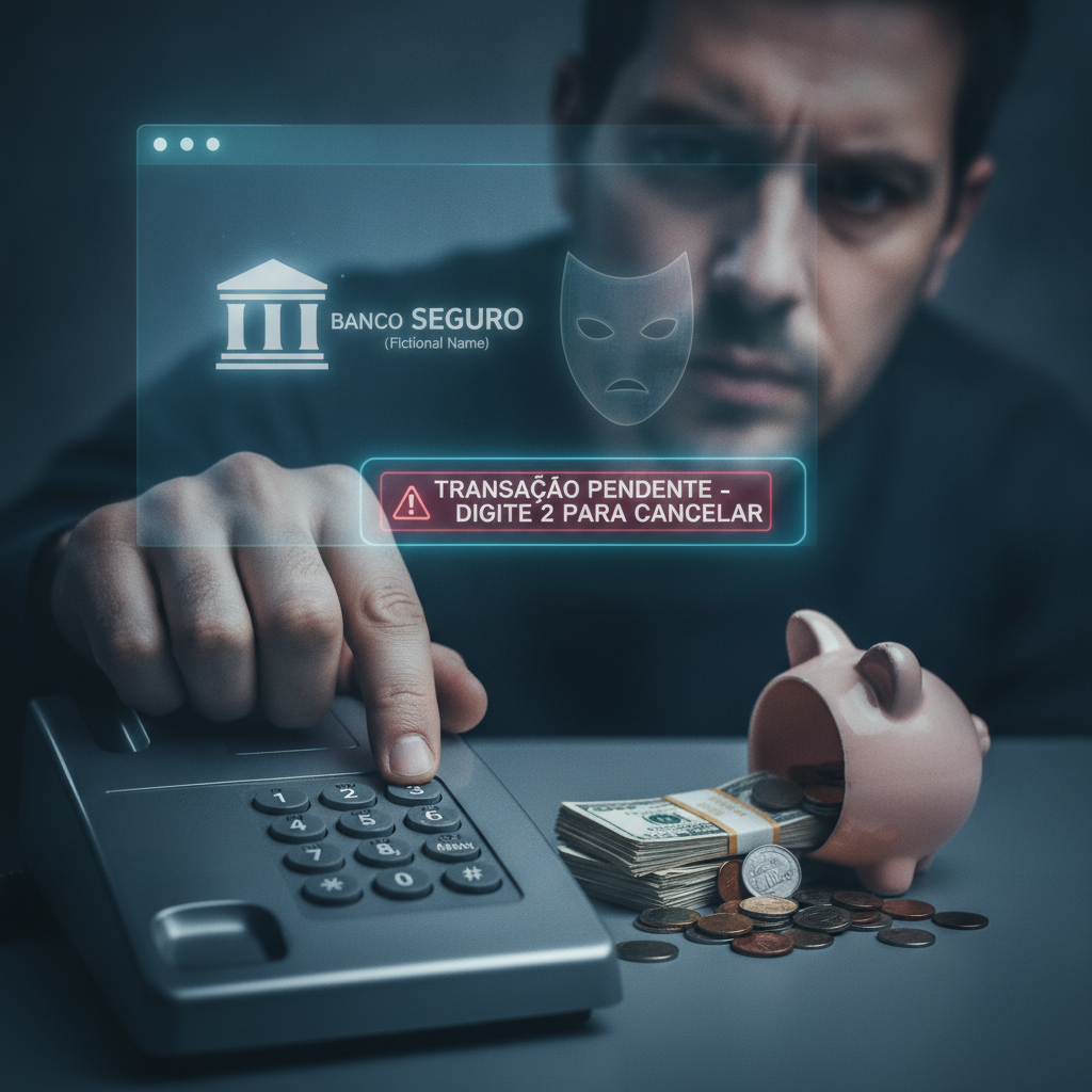 Golpe da falsa central do banco: como se proteger