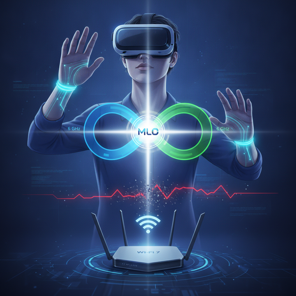 MLO no Wi-Fi 7: como ativar e reduzir o lag em jogos e VR