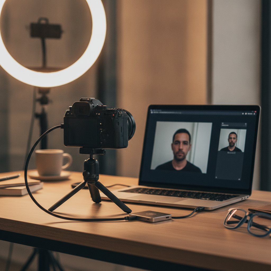 Câmera como webcam: captura HDMI com UVC e Clean HDMI